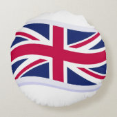 Coussin rond Union Jack 41cm (Dos)
