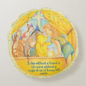 Coussin Rond - Winnie L'Ourson (Dos)