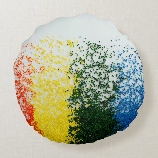 Coussin ronde design pour votre canapé (Dos)