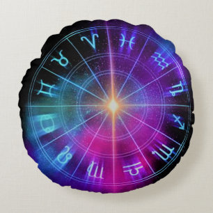 Coussin ronde Zodiac