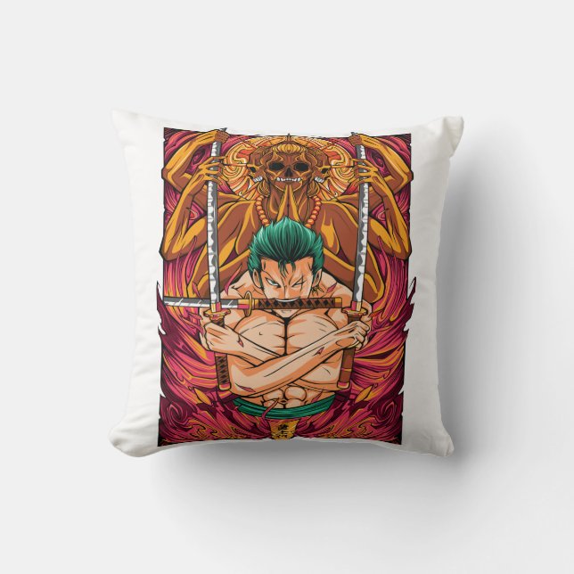 Coussin Roronoa Zoro One Piece (Recto)