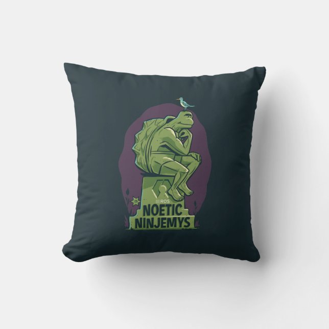 Coussin ROS Noetic Ninjemys (Recto)