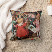 Coussin Rosa C. Petherick : Le panier de Noël (Couverture)