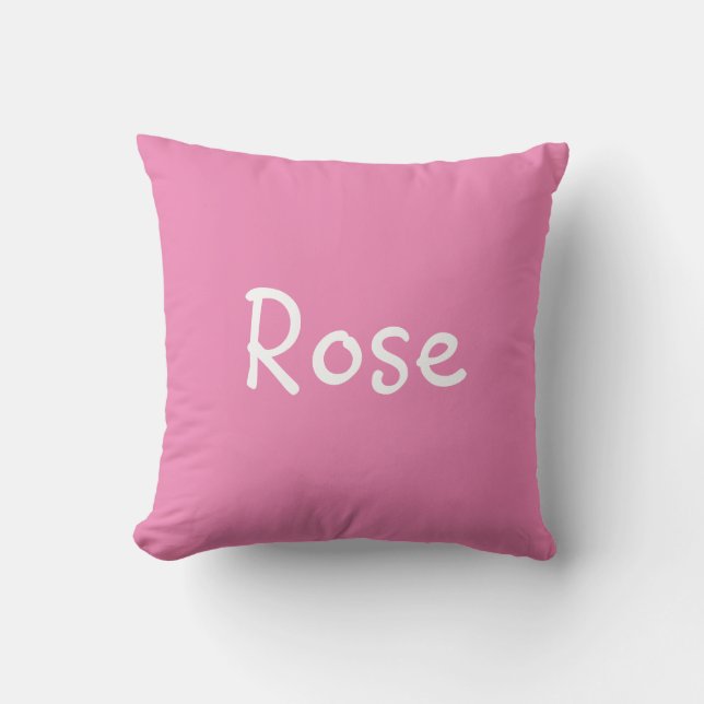 Coussin Rose (Recto)