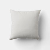 Coussin Rose à travers le cœur (Verso)