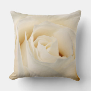 Coussin Rose blanche molle