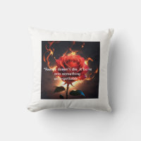 Rose brûlant - La passion rencontre la destruction