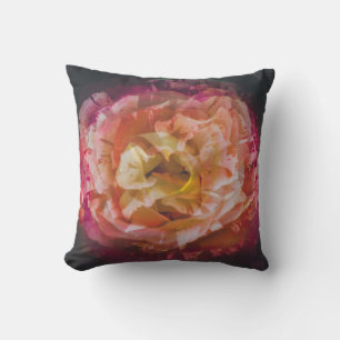 Coussin Rose dans une image à double exposition
