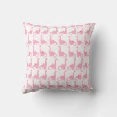 Coussin rose de dinosaure (Verso)