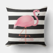 Coussin rose de flamant (Recto)