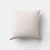 Coussin Rose de jardin rose (Verso)
