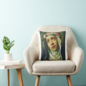 Coussin Rose de Lima par Francesco de Mura (Chaise)