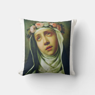 Coussin Rose de Lima par Francesco de Mura