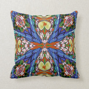 Coussin rose de MoJo d'Américain d'abrégé sur