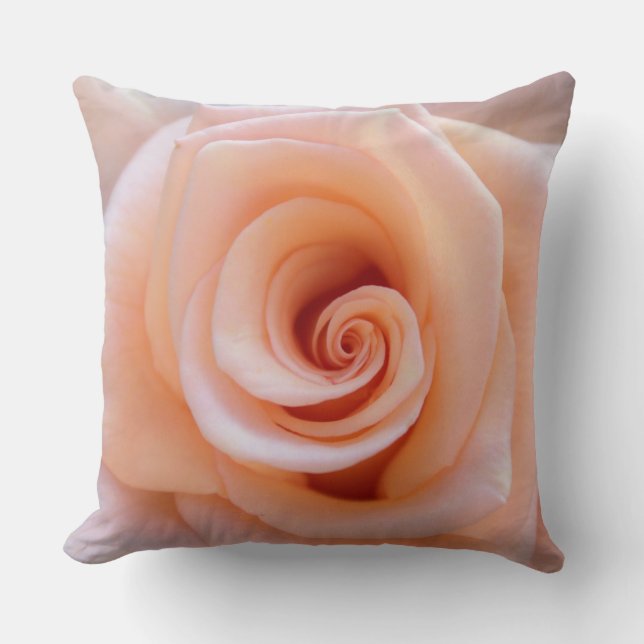 Coussin Rose de plage (Recto)