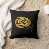 Coussin Rose d'or original pour la fête (Couverture)