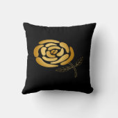Coussin Rose d'or original pour la fête (Verso)