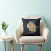 Coussin Rose du 50e anniversaire de mariage (Chaise)