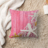 Coussin Rose en bois | de plage de fabrication d'étoiles (Couverture)