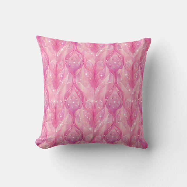 Coussin Rose enchanté Veil Princesscore (Recto)