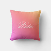 Coussin Rose Et Corail (Recto)