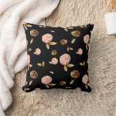 Coussin Rose Floral Gold (Couverture)