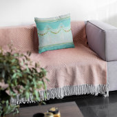 Coussin Rose Garlands Lacy Swags Bow Knows Homedécor