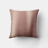Coussin Rose Gold brossé Parties scintillant métallique No (Verso)