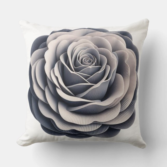 Coussin Rose gris Ethereal (Recto)