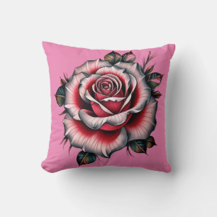 Coussin Rose intemporel : Mode et Art Fusion"