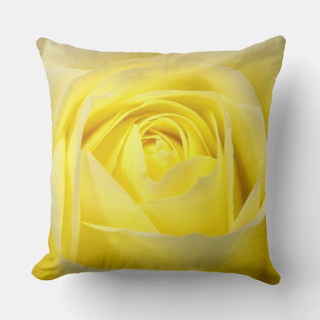 Coussin Rose jaune (Recto)