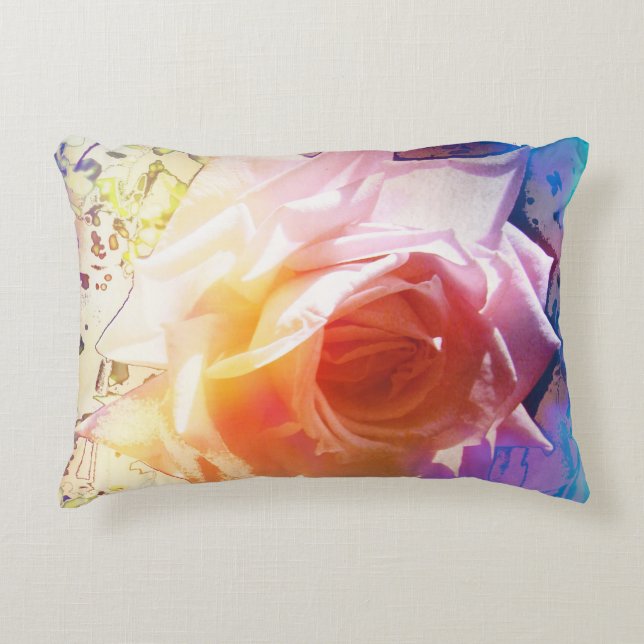 Coussin Rose lumineux (Devant)