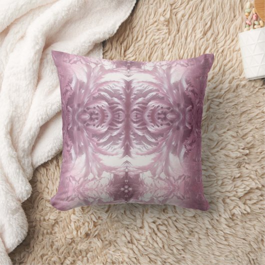 Coussin rose motif glace (Couverture)