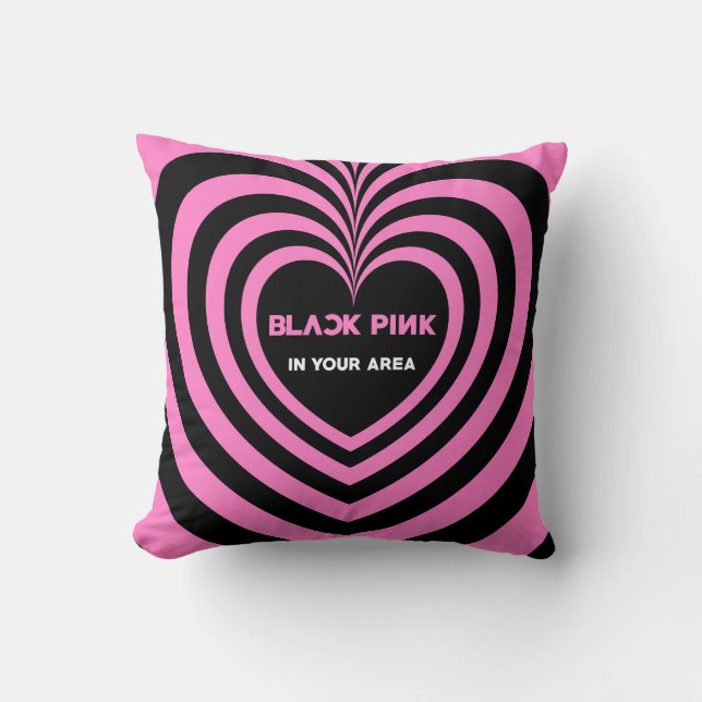 COUSSIN ROSE NOIR (Recto)