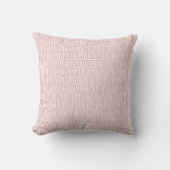 Coussin Rose Pâle Élégant (Recto)