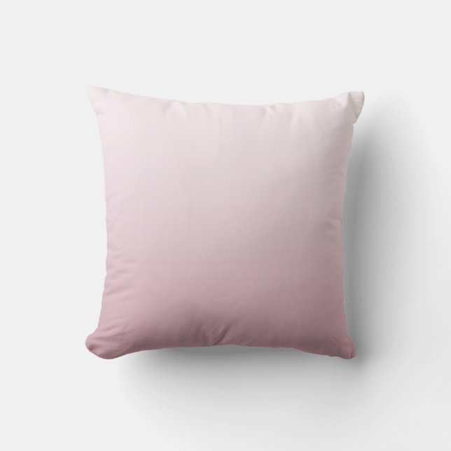 Coussin Rose Pâle Moderne Tendance Décoration Trempée (Recto)