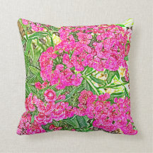 Coussin rose parfait