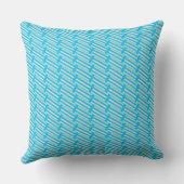 COUSSIN ROSE PASTEL BLEU VERT BLANC ÉTOILES ET RAYURES (Verso)