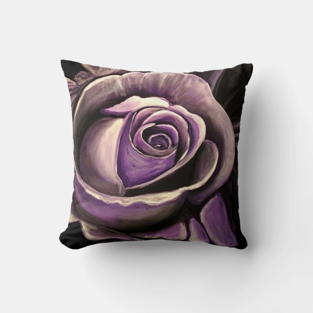 Coussin Rose pourpre (Recto)