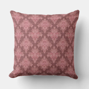 Coussin Rose Poussiéreuse Rose Tendre Bourgogne Élégant Da