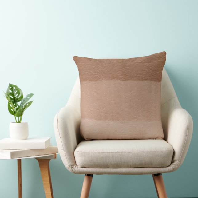 Coussin Rose Poussiéreux Ombré (Chaise)