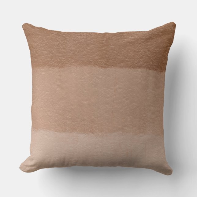 Coussin Rose Poussiéreux Ombré (Recto)