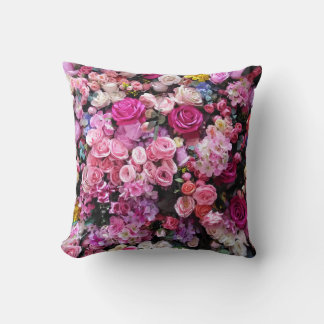 COUSSIN ROSE ROMANTIQUE