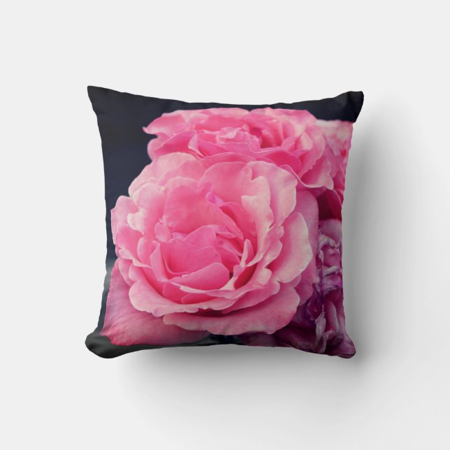 Coussin Rose rose (Recto)