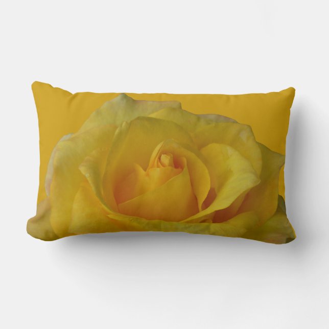 Coussin rose Rose jaune Coussins & Décor (Recto)