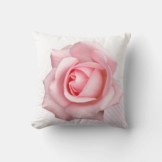 Coussin Rose rose pour vous (Recto)