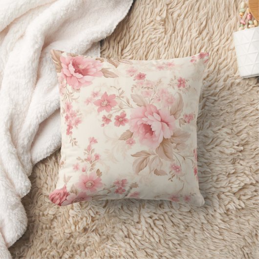 Coussin Rose rose poussiéreux (Couverture)