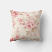 Coussin Rose rose poussiéreux (Verso)