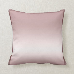 Coussin Rose rose satin sateen brillant Glamour moderne