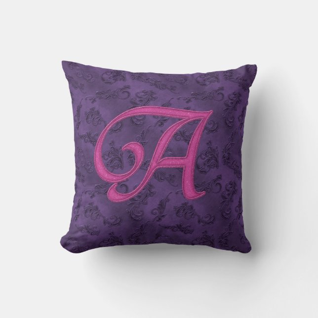 Coussin Rose rose Vintage A (Recto)
